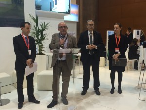 Un moment de la presentació a Fitur