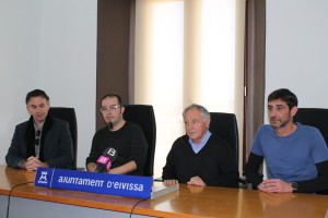 La presentación de los actos por el 25 aniversario de la Banda Sinfónica Ciutat d'Eivissa. 