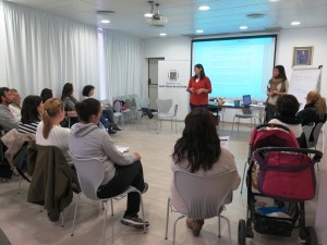 Aquest matí han començat a Sant Jordi els tallers per a pares i mares.