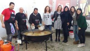 Imagen de algunos participantes del concurso y representantes de la Asociación.