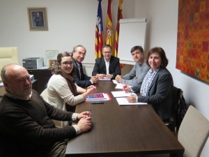 El conseller d'Educació, Martí March, se ha reunido esta tarde con los representantes de Sant Josep.