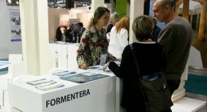 L'estand de Formentera a la fira