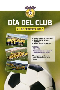 Una imagen del cartel del Día del Club del CF Rapid. 