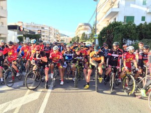 Una imagen de la salida del Premi Festes de Santa Eulària de Carretera.