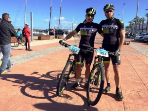 Javier García y Enrique Morcillo, del Scott Team, fueron los vencedores. Fotos: Raúl López Ligero