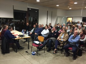 Una imagen de la presentación del proyecto en Sant Llorenç.