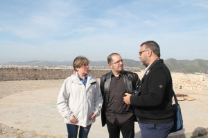 Rosa Guerrea, Pep Tur y Fernando Cobos, en rueda de prensa. 