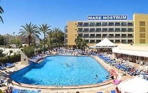 Hotel Mare Nostrum de Platja d'en Bossa. 