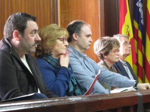 Los concejales del PSOE de Santa Eulària.