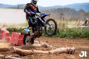 Uno de los pilotos participantes en el Enduro Xtrem Festes de Sant Antoni.