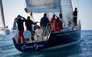 El 'Coratge', de Manuel Jane Camacho, durante La Ruta de la Sal de 2015.