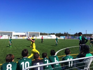 Una acción del partido de este sábado entre Villarreal y Betis. Foto: SD Formentera