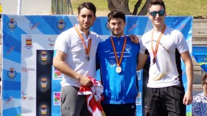 Alejandro Costa consiguió la medalla de oro en arco recurvado júnior.