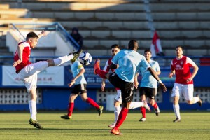 El derbi de Can Misses entre CD Ibiza Islas Pitiusas y UD Ibiza-Eivissa, acabó en tablas. Fotos: F. Natera