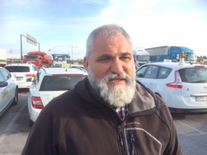 El presidente de la Federación Insular de Taxis, Alejandro Cardell. Foto: L.A.