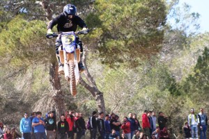 Carlos Torres logró la segunda posición en MX1 en Cala Bassa. Fotos: C. V.