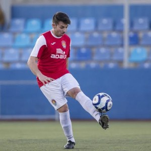 Juanan Bernal, jugador del CD Ibiza. Foto: Fútbol Pitiuso