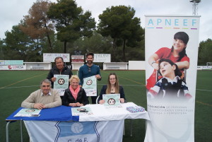 Presentación de la paella deportiva solidaria de Apneef.