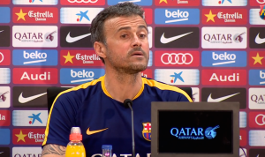 Imagen de Luis Enrique, entrenador del FC Barcelona.