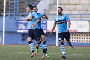 Brian, autor de uno de los goles del partido, en una imagen de archivo. Foto: Fútbol Pitiuso