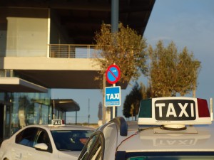 La parada de taxis de Formentera. 