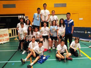 Los jugadores ibicencos consiguieron varias medallas en el Máster Nacional de Palma.