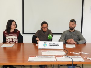 La presentación de las conferencias Joan Marí Cardona.