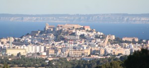 Vista general del municipio de Ibiza.