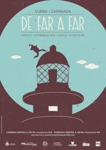 Imatge del cartell de la cursa de Far a Far.