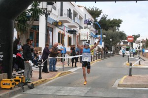 Martí Juan (GE Espalmador) se impuso en la IX Cursa de Muntanya sa Talaia. Fotos: C. V. 