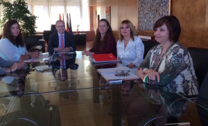 Pilar Costa, Vicent Torres, Viviana de Sans, Marta Díaz y Patricia Abascal.