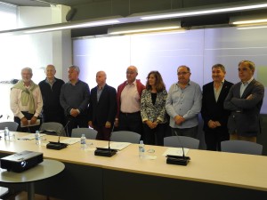 Exalcaldes y ex jefes de la oposición de Sant Antoni se han reunido hoy para hablar del futuro del municipio.