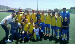 El Rápid se proclamó este domingo campeón de la Copa Federación de alevines.