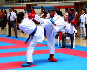 Cristina Ferrer, en una competición reciente con la selección española. Foto: RFEK