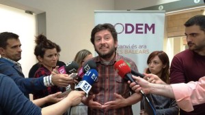 Alberto Jarano, secretario general de Podem Illes Balears.