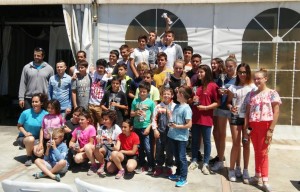 Entrega de premios de la tercera edición del Campeonato de Ibiza de Piragüismo Escolar.