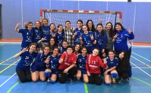 Las jugadoras del Expert-Can Reiet Puchi, cuartas en la fase sector disputada en Barcelona.