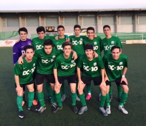 Un once inicial de esta temporada del Sant Jordi.