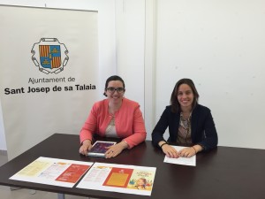 Les regidores d'Educació, María José Guisado, i de Benestar Social, Ana Ribas.