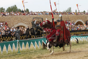 El grupo Legend Especialistas que ofrecerá espectáculos de torneos y luchas por primera vez en Ibiza. 