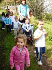 Una imagen de una auxiliar técnica educativa. Foto: Cappaces