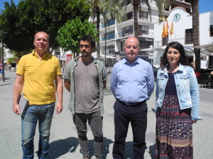 Juanjo Ferrer, Pablo Valdés, José Tur y Aida Alcaraz, en una imagen de archivo.