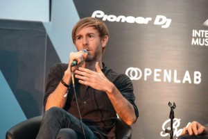 Richie Hawtin, durante su intervención en la segunda jornada del IMS,