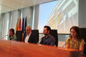 Lydia Jurado, Vicent Torres, Rafa Ruiz i Maria del Carmen Soler  van inaugurar la jornada.