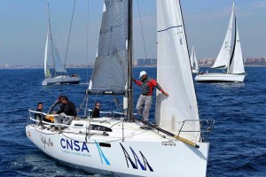 El CNSA/Café del Mar participa en la Regata de Altura entre Cartagena e Ibiza.