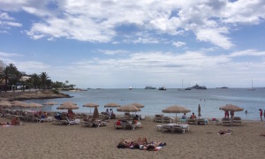 Imagen de archivo de la playa de ses Figueretes.