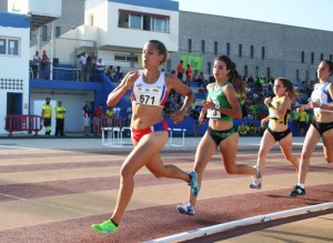 Noelia Pérez y Andrea Romero, plata y bronce en 1.500 metros.