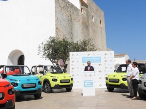 La presentació dels nous Meharis, avui a Formentera.