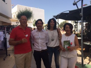 Los candidatos socialistas han visitado hoy Formentera.