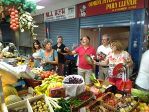 Els candidats del PSOE han fet avui campanya a SAnta Eulària.